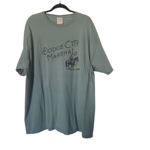 Comfort Wash Mens Dodge City Marshal Gunsmoke T-Shirt Size 2XL